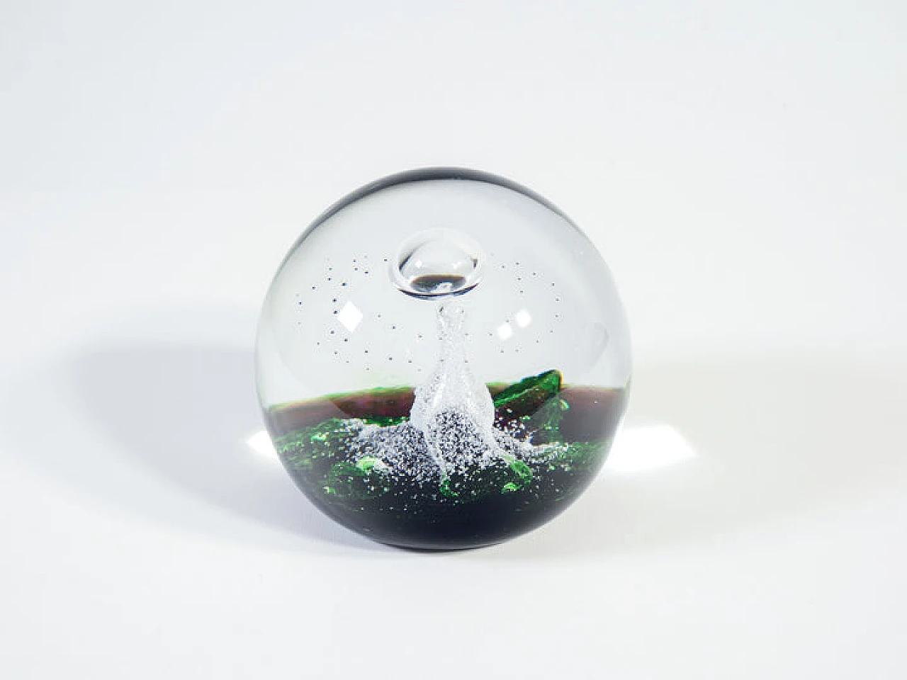 Glass Impulse paperweight by Caithness Glass, 1990s 2