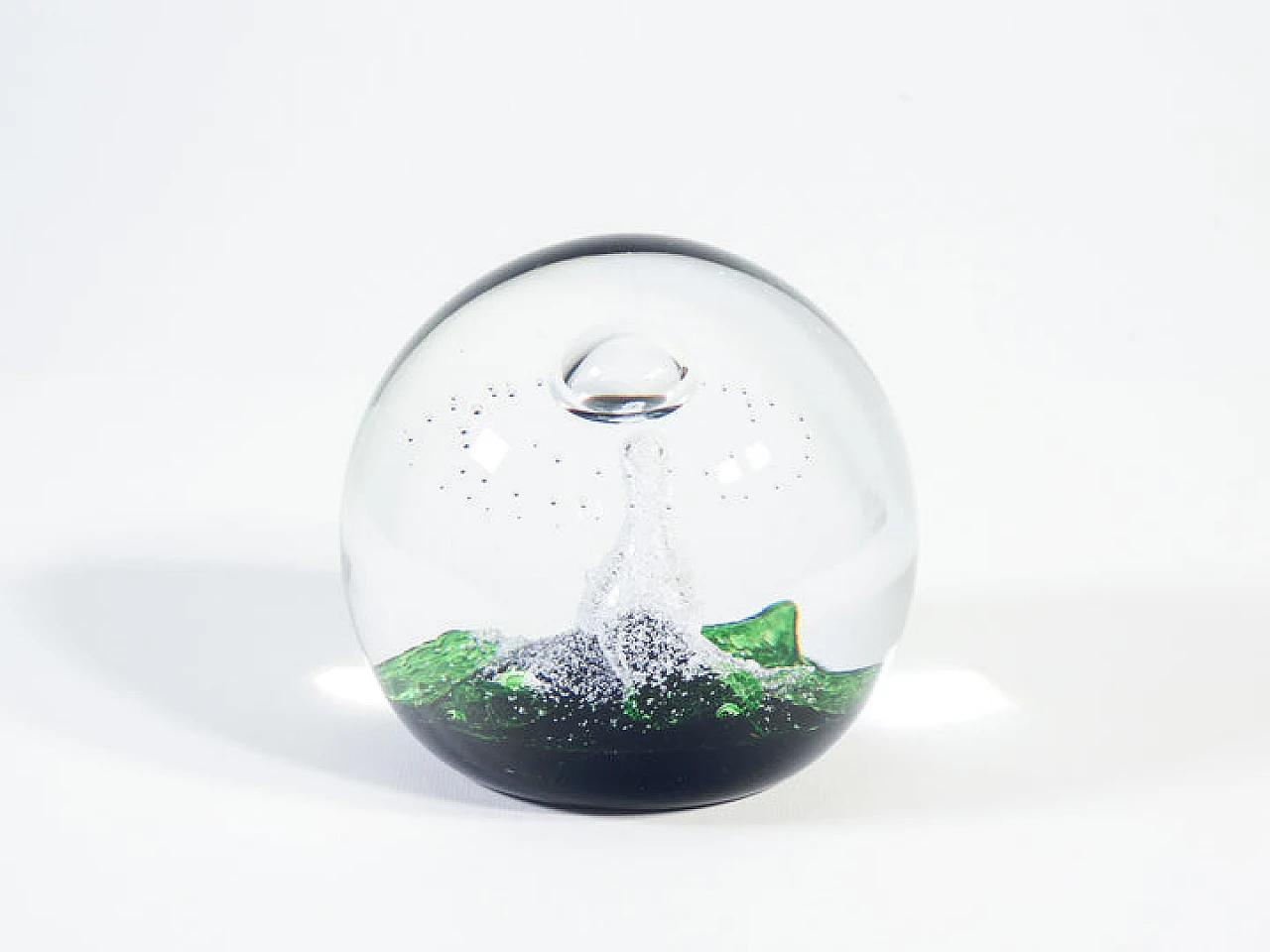 Glass Impulse paperweight by Caithness Glass, 1990s 4