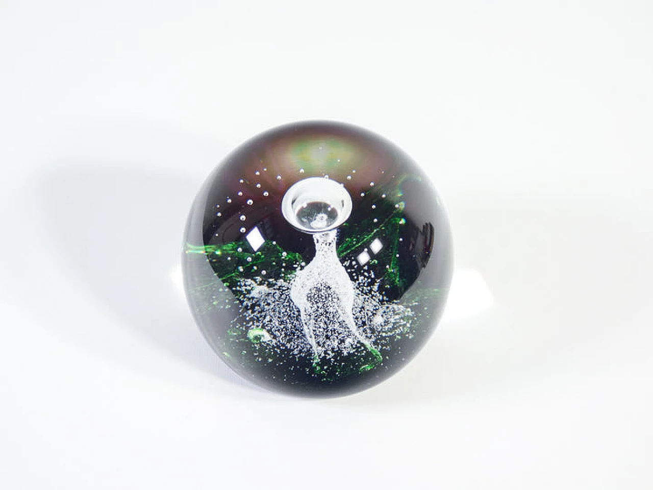 Glass Impulse paperweight by Caithness Glass, 1990s 5