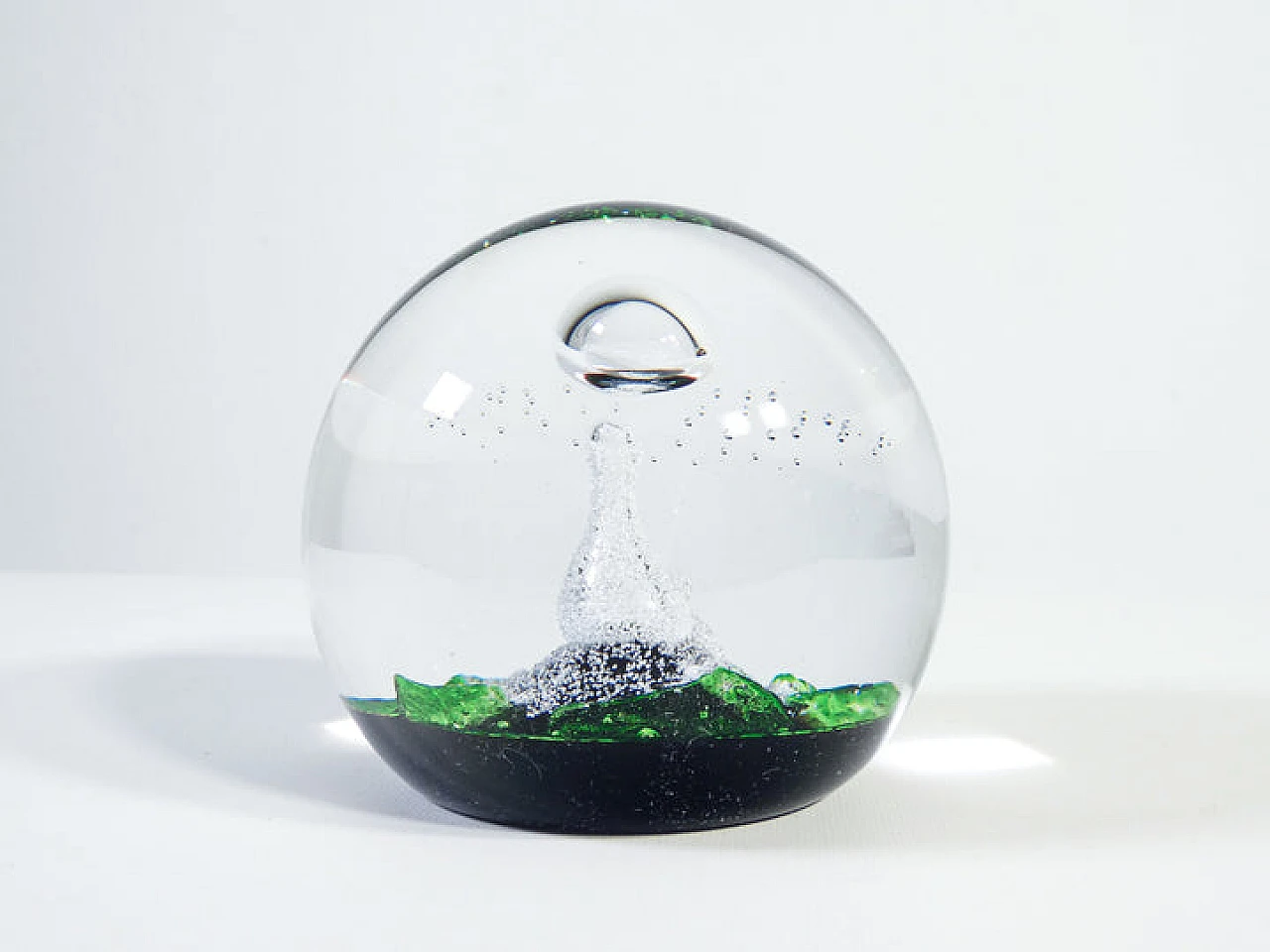 Fermacarte Impulse in vetro di Caithness Glass, anni '90 7