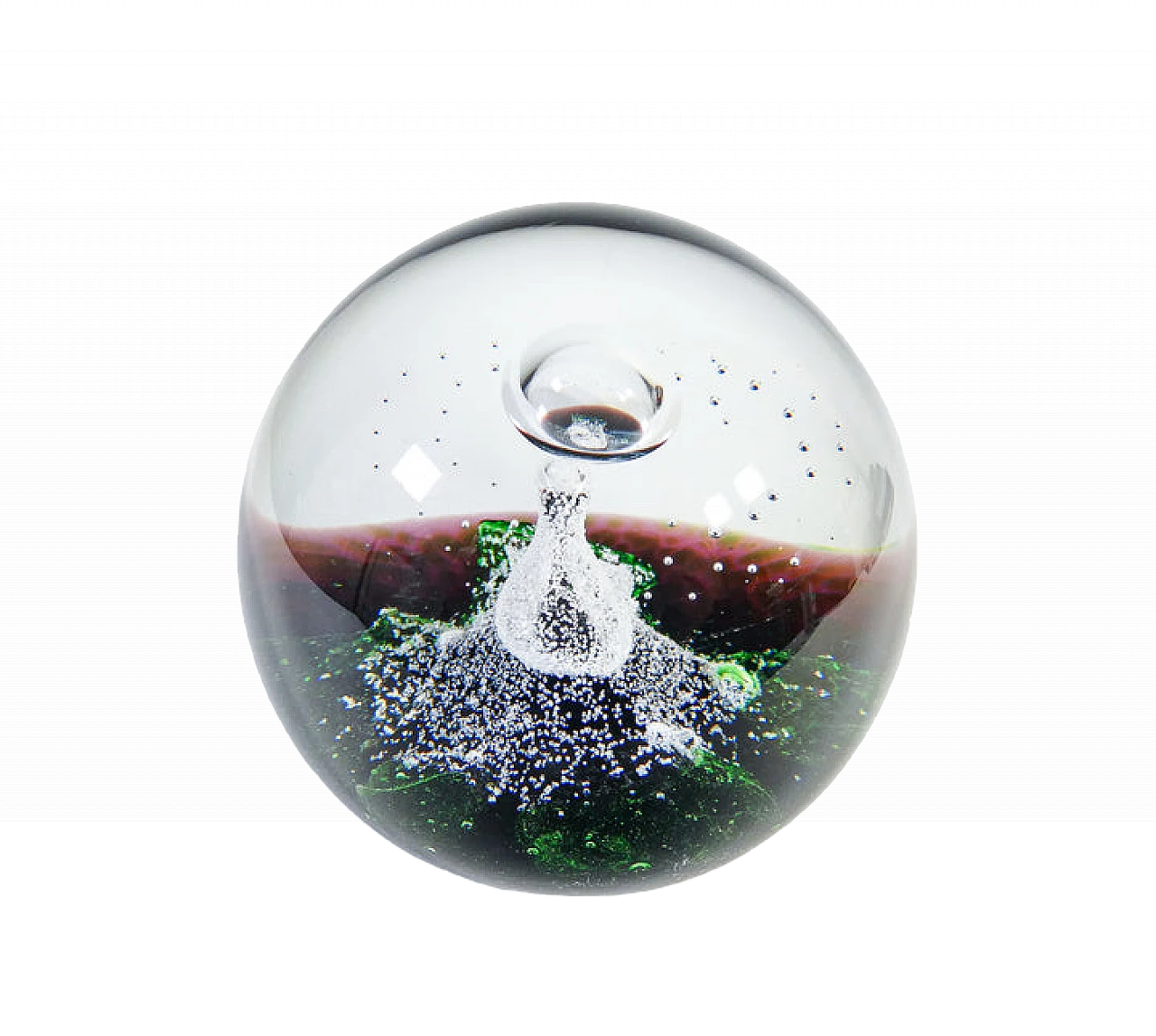 Fermacarte Impulse in vetro di Caithness Glass, anni '90 9