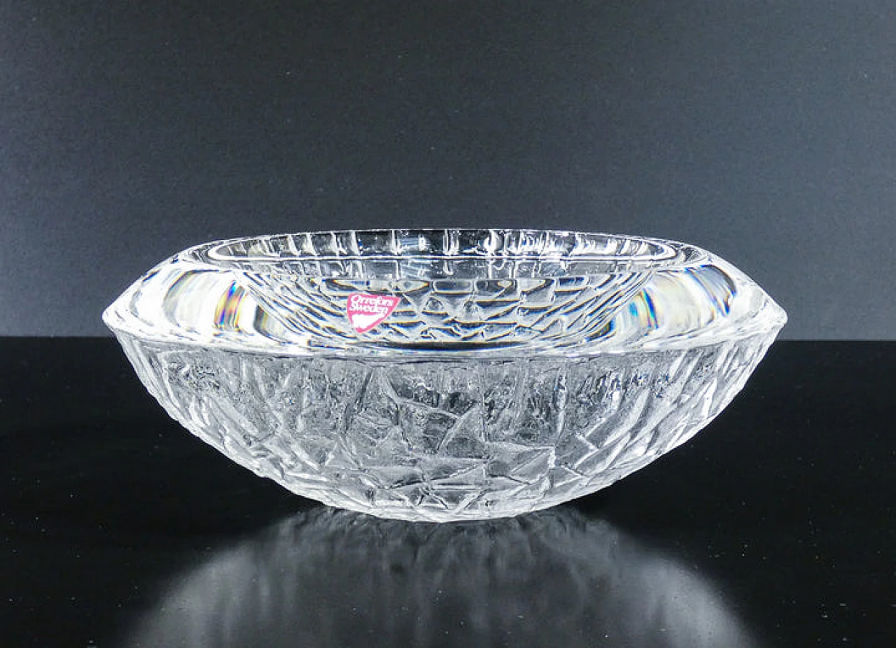 Crystal ashtray by Orrefors, 1990s 6