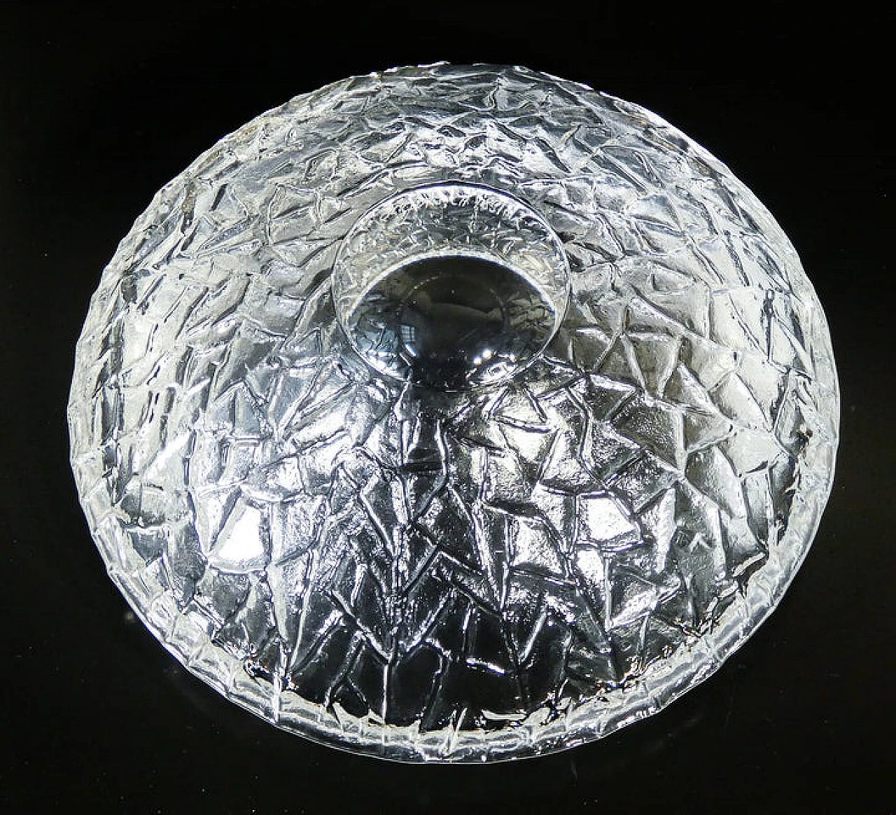 Crystal ashtray by Orrefors, 1990s 8