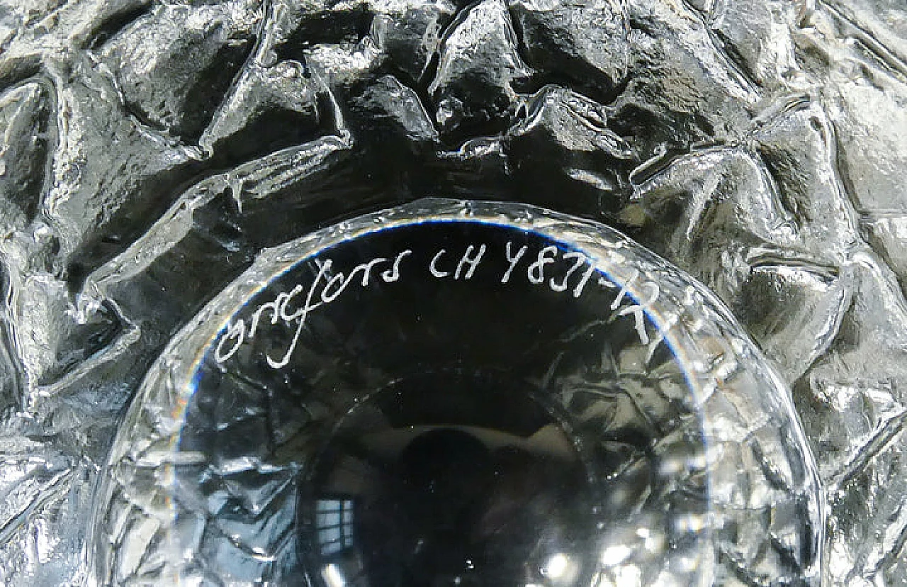 Crystal ashtray by Orrefors, 1990s 9