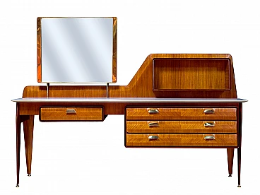 Teak and marble vanity table by La Permanente Mobili Cantù, 1950s