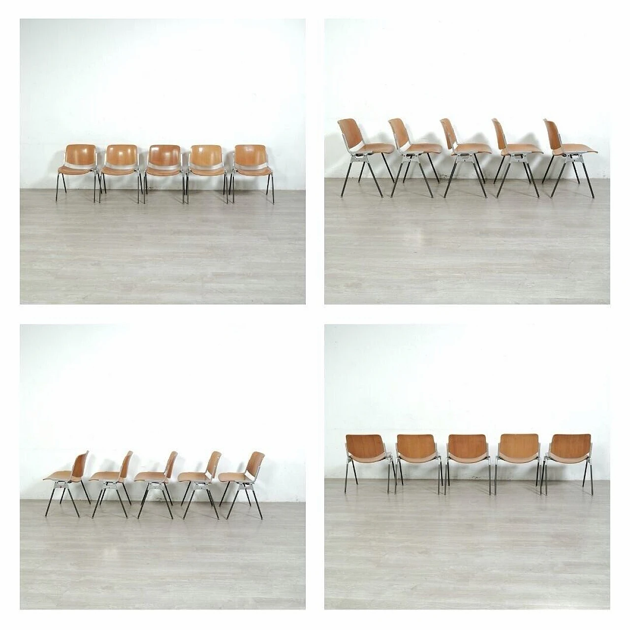 DSC Axis 106 chair by Giancarlo Piretti for Anonima Castelli, 1960s 4