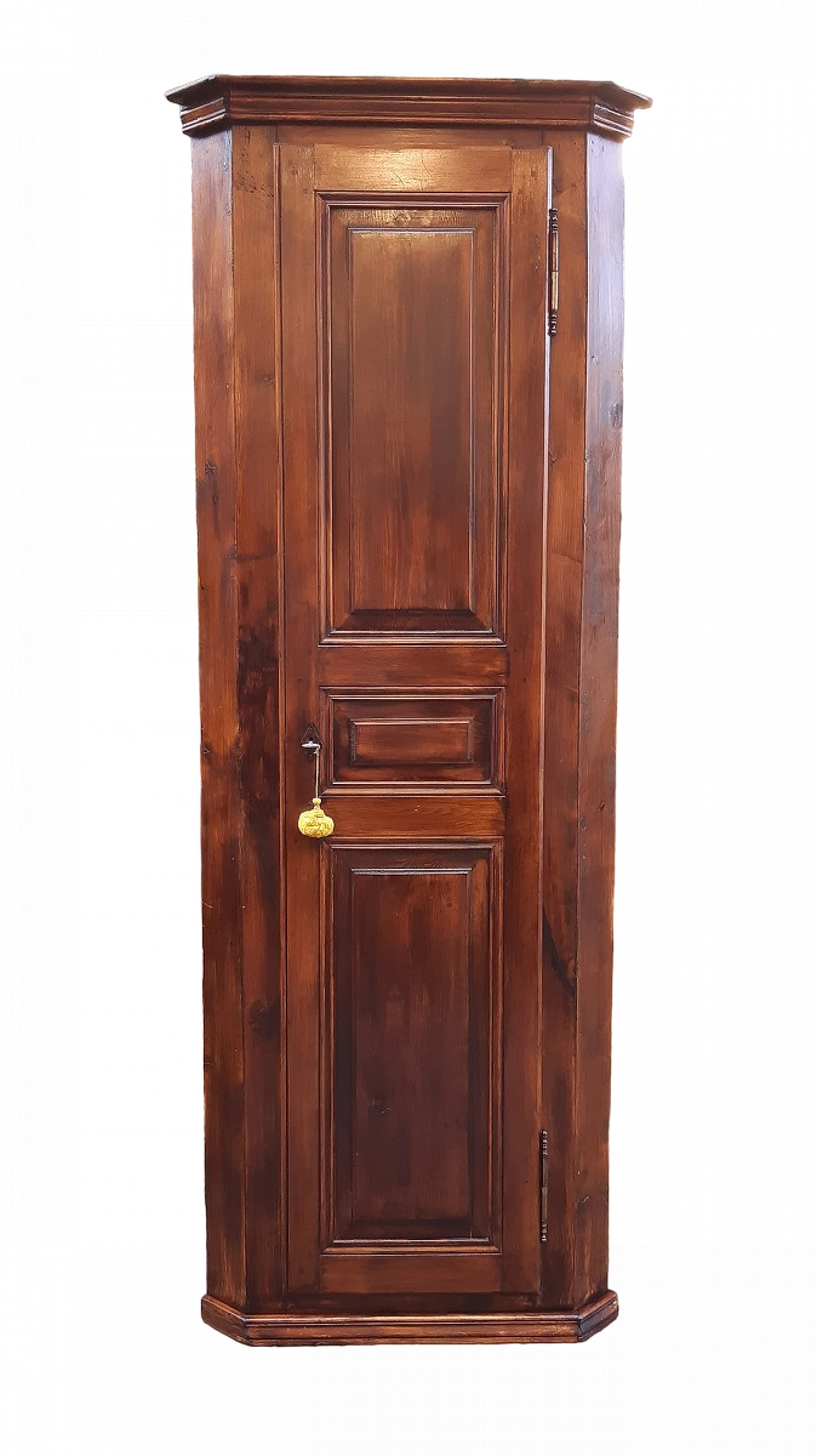 Emilia-Romagna larch corner cabinet, late 19th century 9