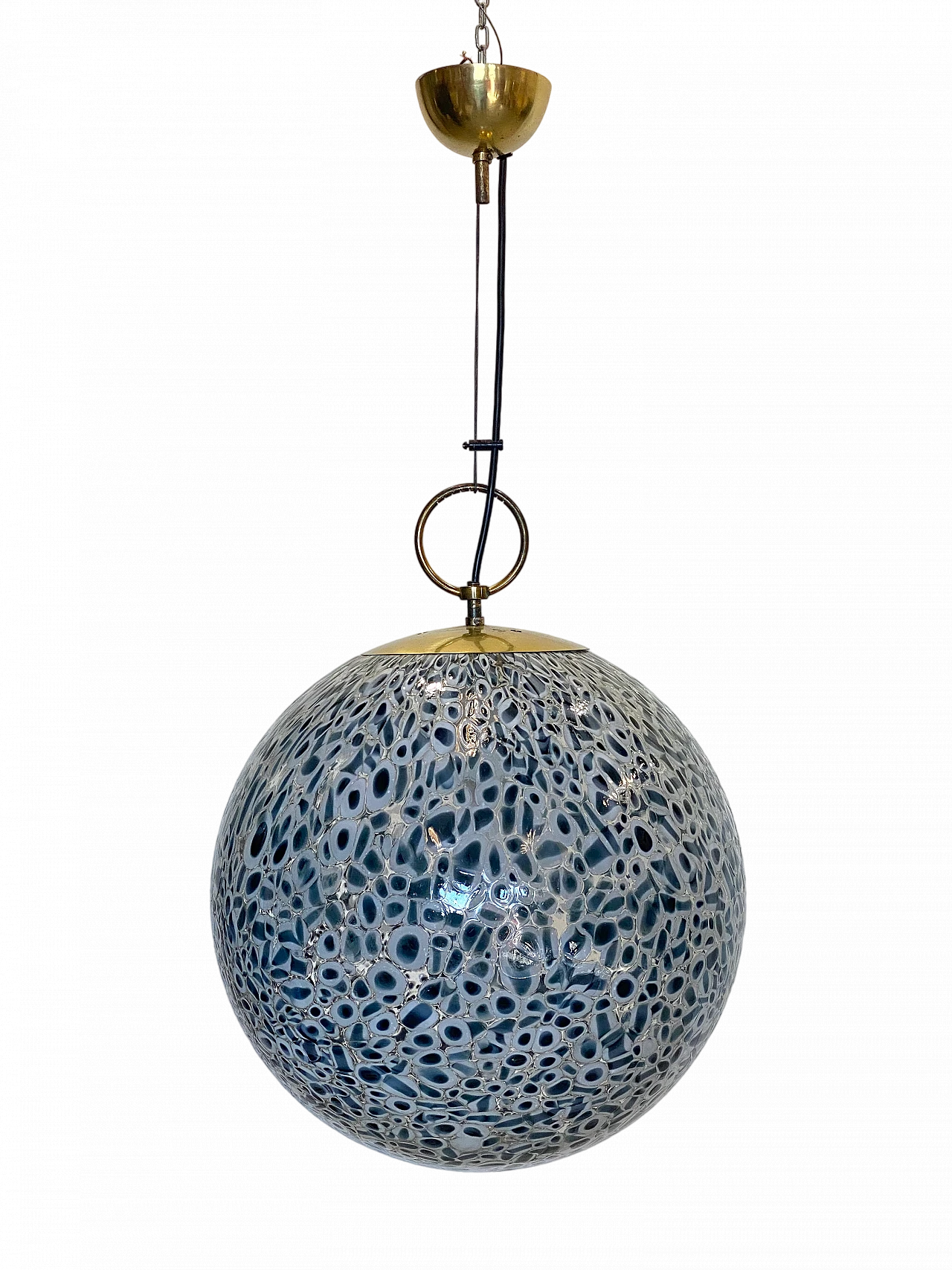 Neverrino glass lantern by Vistosi, 1970s 14