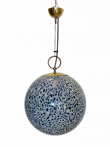 Neverrino glass lantern by Vistosi, 1970s