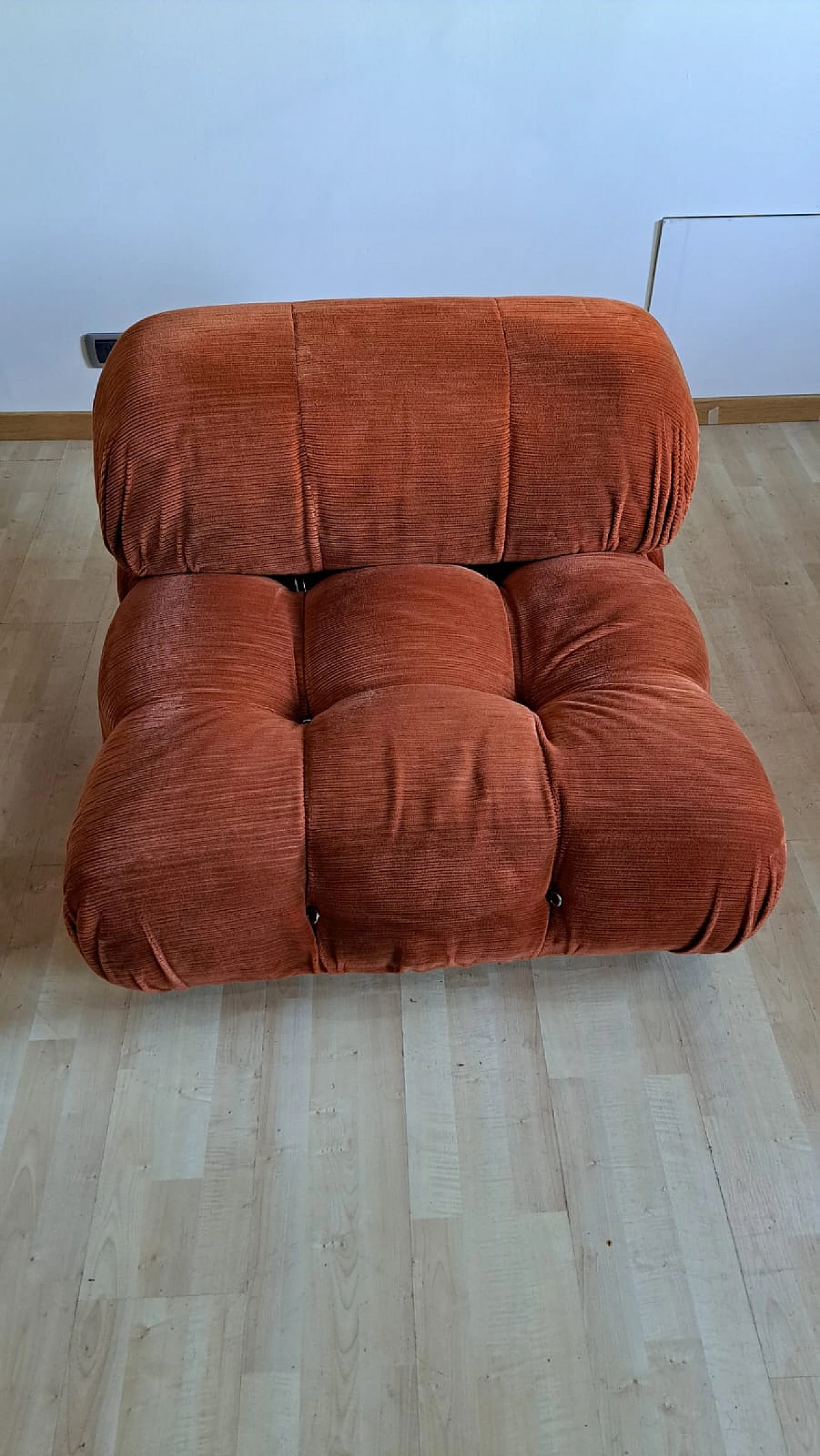 Two-tone Camaleonda modular sofa by Mario Bellini for B&B Italia, 1970s 8