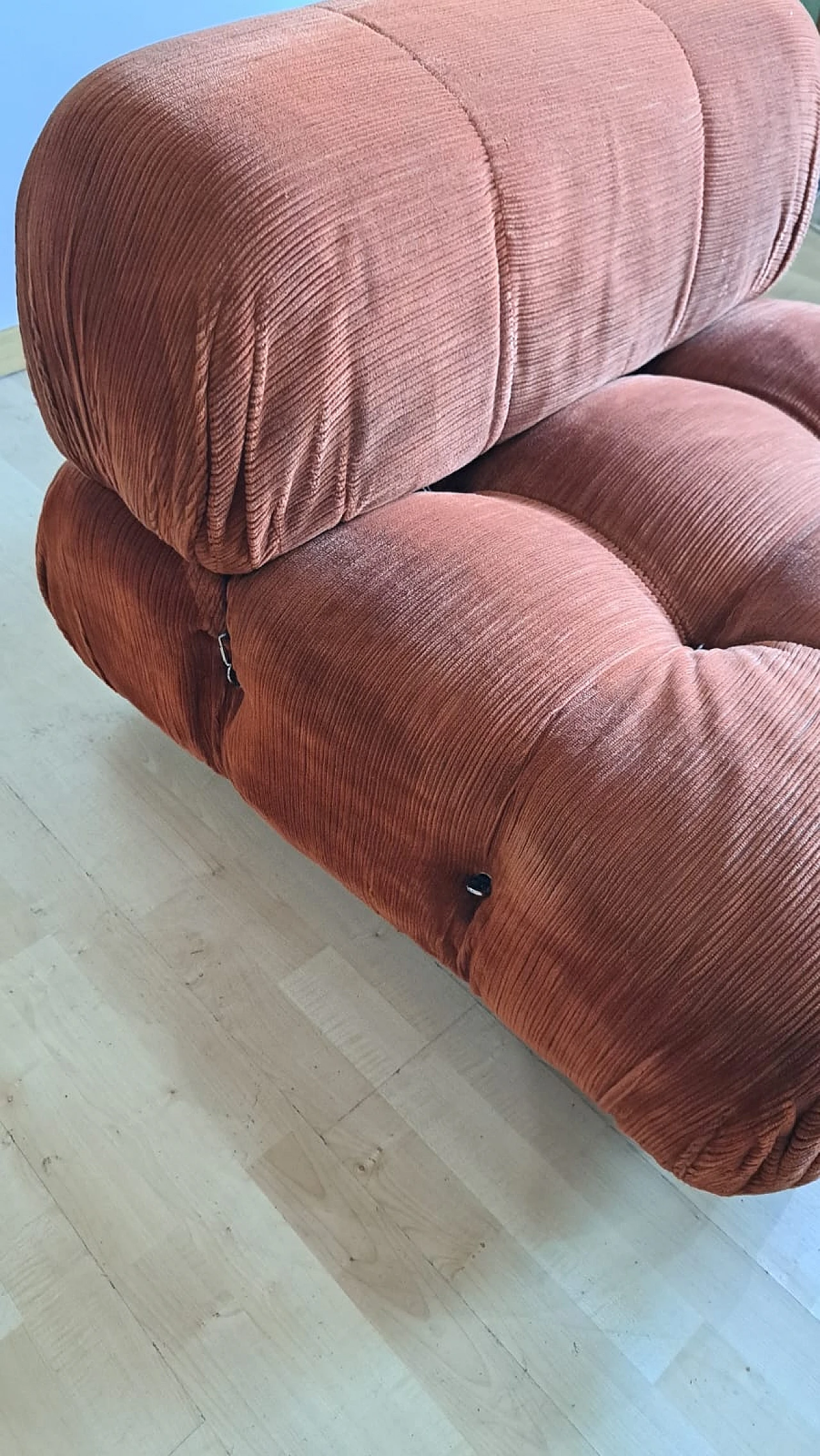 Divano modulare Camaleonda bicolore di Mario Bellini per B&B Italia, anni '70 9