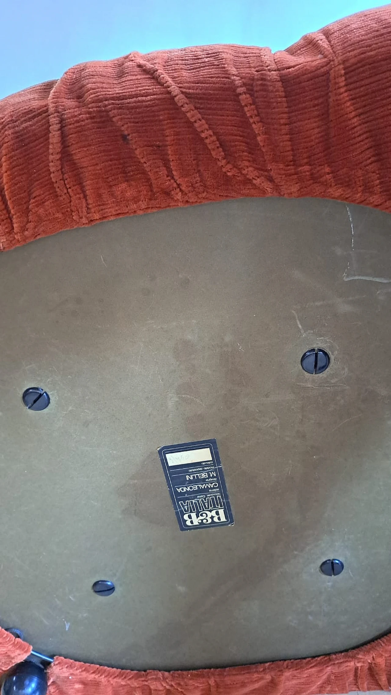 Divano modulare Camaleonda bicolore di Mario Bellini per B&B Italia, anni '70 11