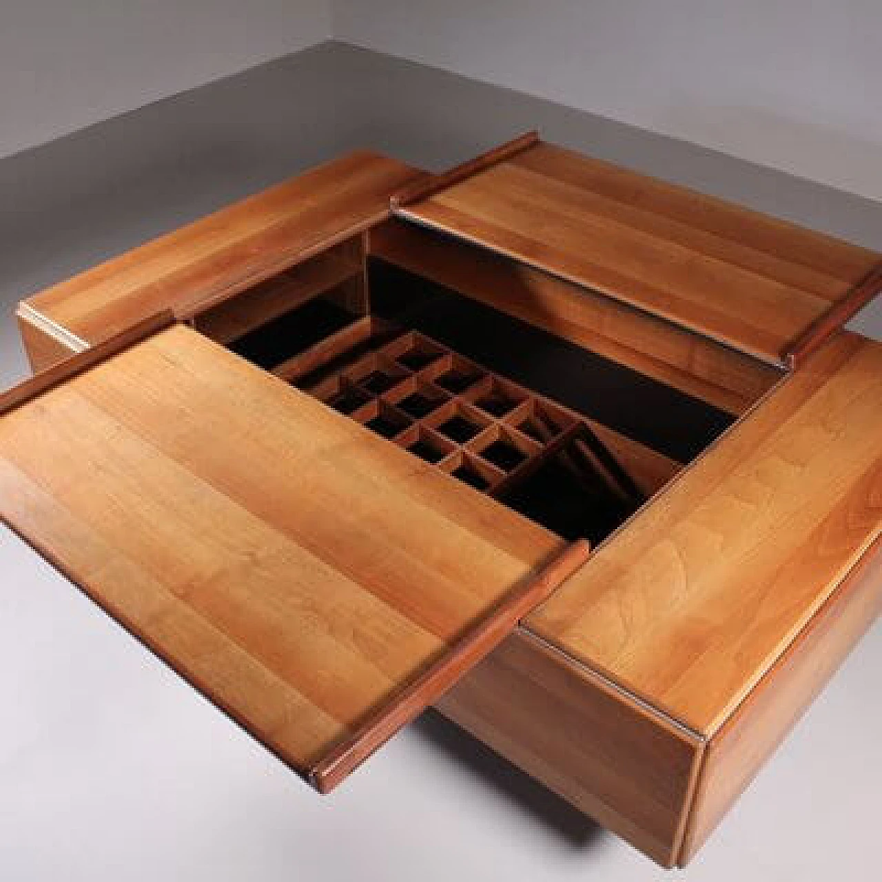 Wooden coffee table by Stildomus, 1950s 2