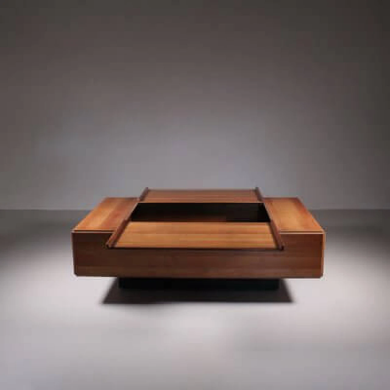 Wooden coffee table by Stildomus, 1950s 7