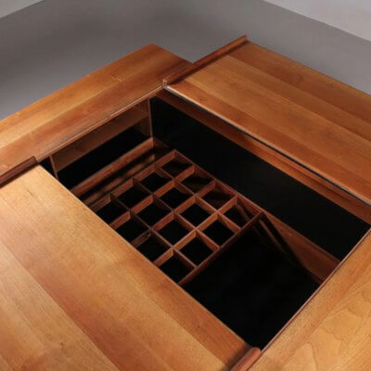 Wooden coffee table by Stildomus, 1950s 10