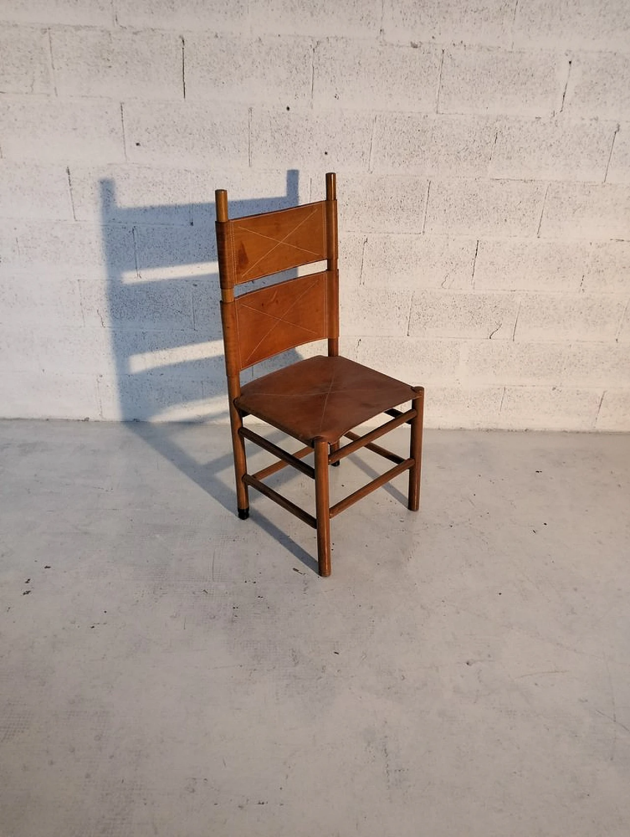 4 Kentucky chairs by Carlo Scarpa for Bernini, 1980s 11
