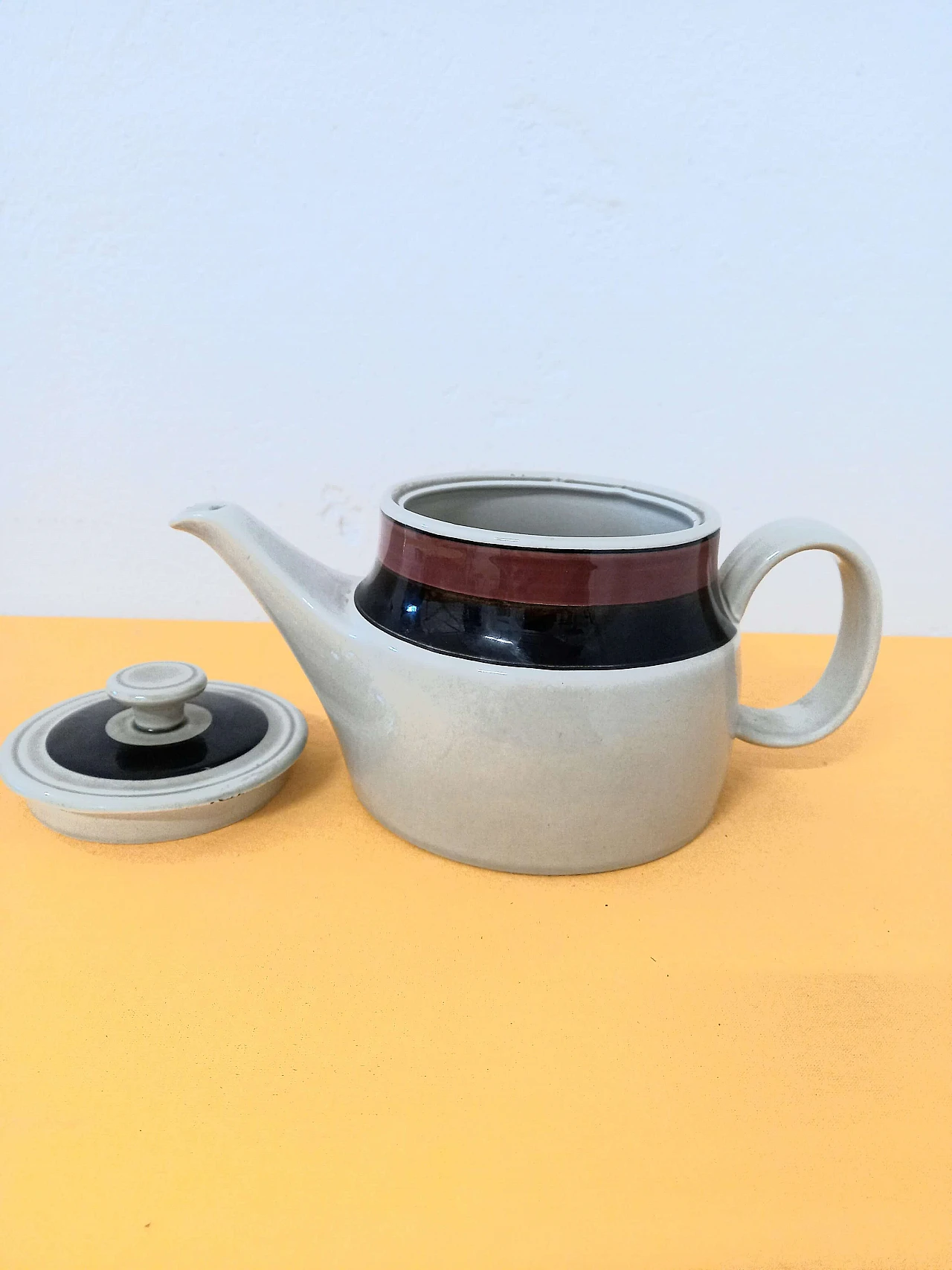 Paiolo teapot by Antonia Campi for Richard Ginori Laveno, 1960s 5