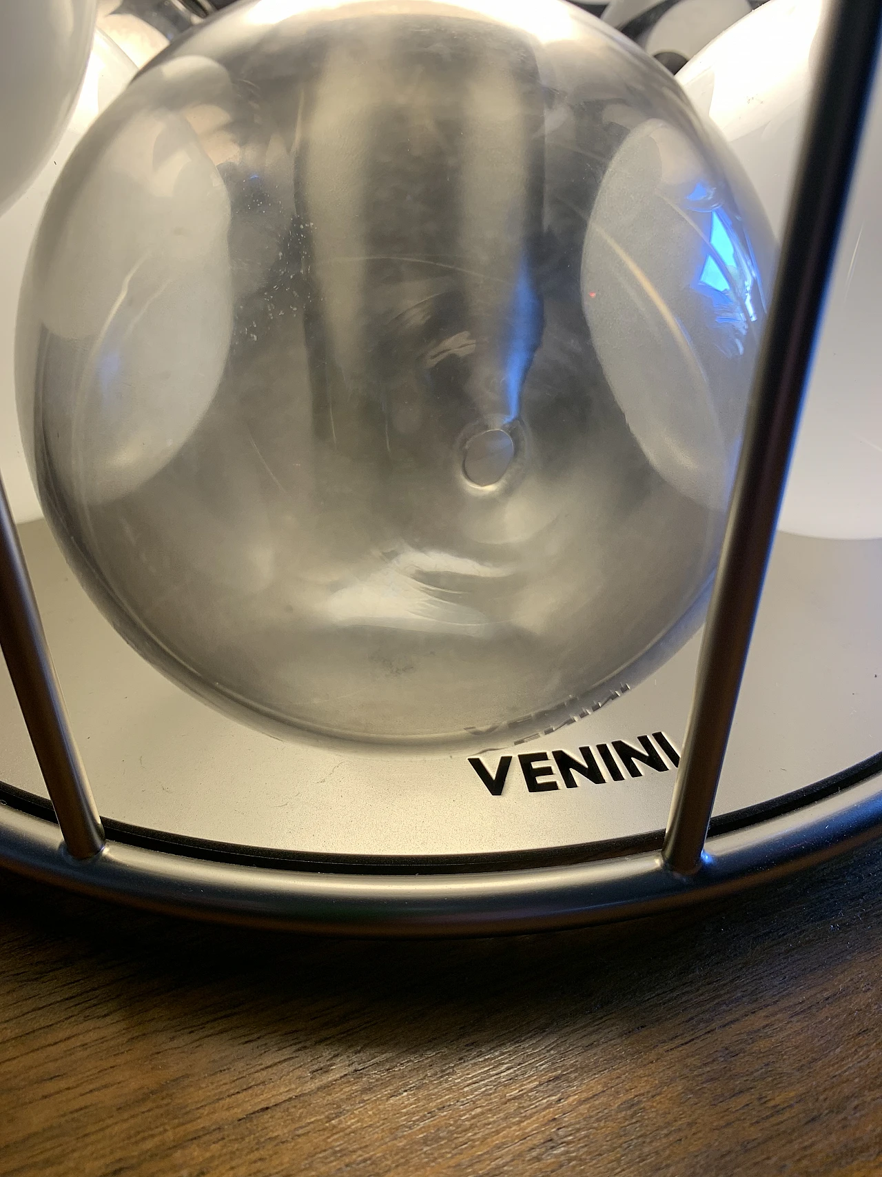 Lampada da tavolo Circo di Lune in vetro, anni '80 1