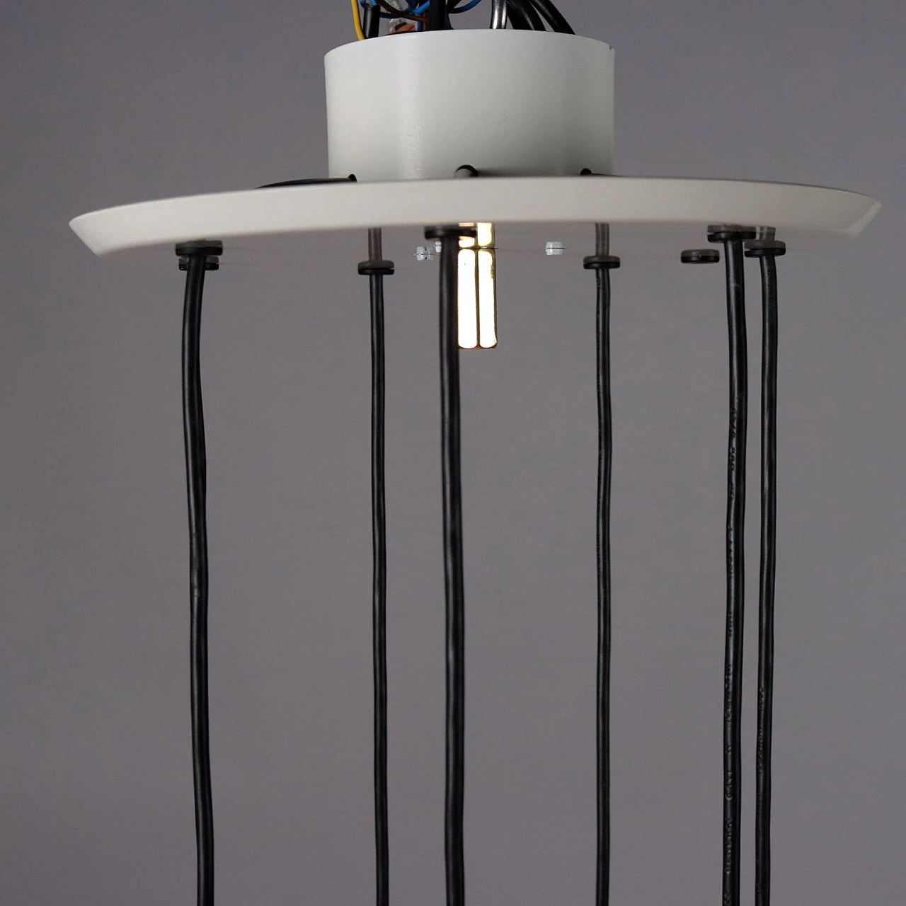 Ceiling lamp 4458 di Giuseppe Ostuni per Oluce, anni '50 5