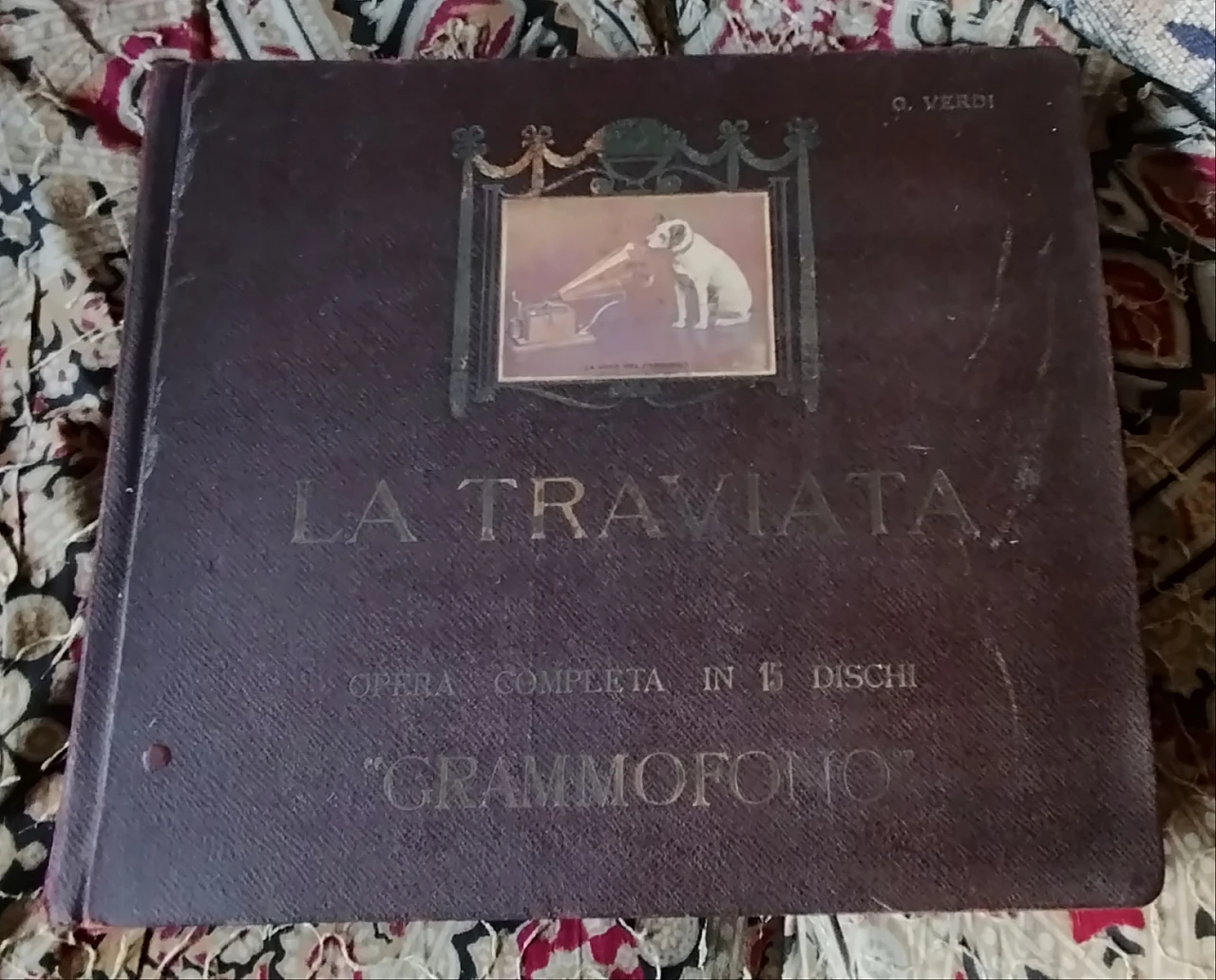 Raccolta La Traviata dischi per grammofono, inizio '900 3