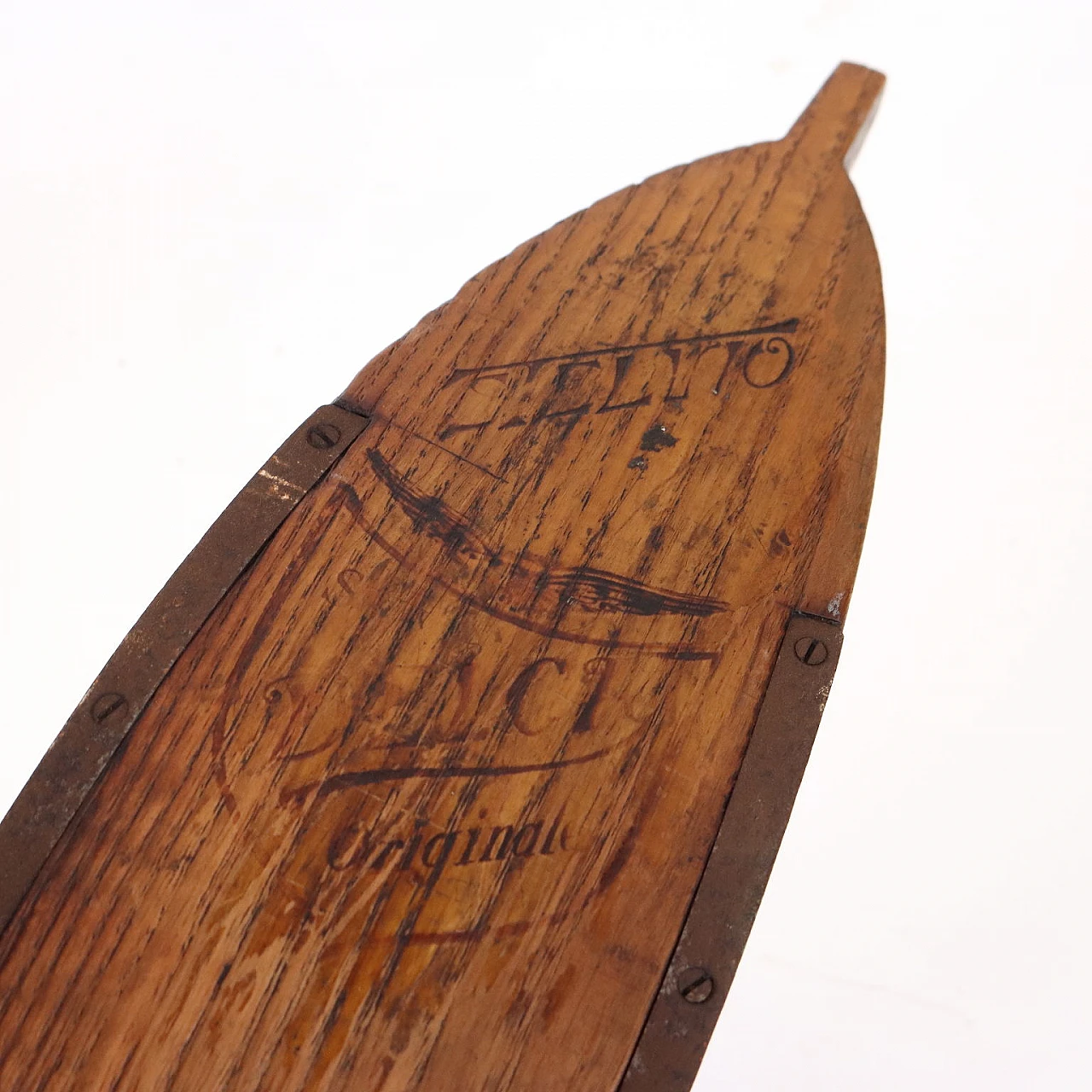 Wooden skis by Delca, 1930s 10