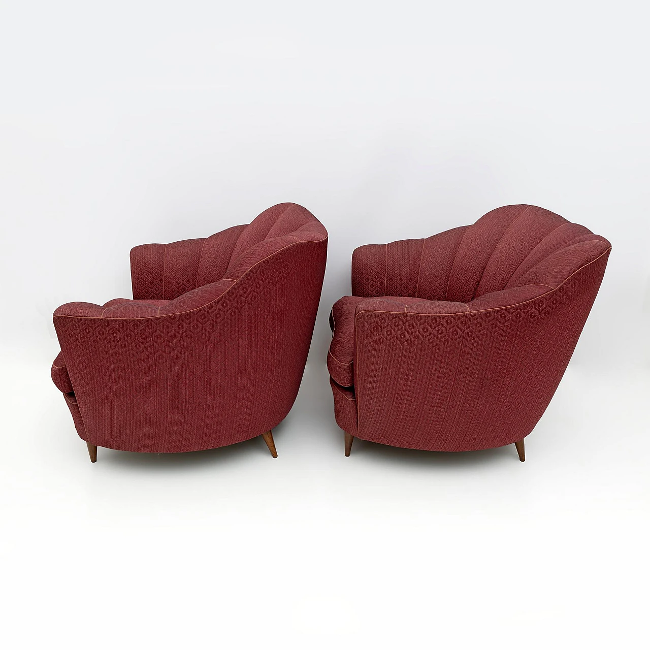 Pair of armchairs by Gio Ponti for Casa e Giardino, 1950s 3