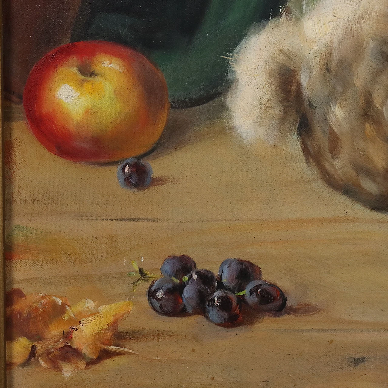 Alfio Paolo Graziani, Natura morta con cacciagione, oil on canvas 6