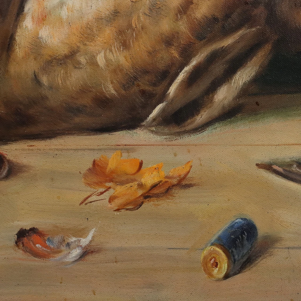 Alfio Paolo Graziani, Natura morta con cacciagione, olio su tela 7