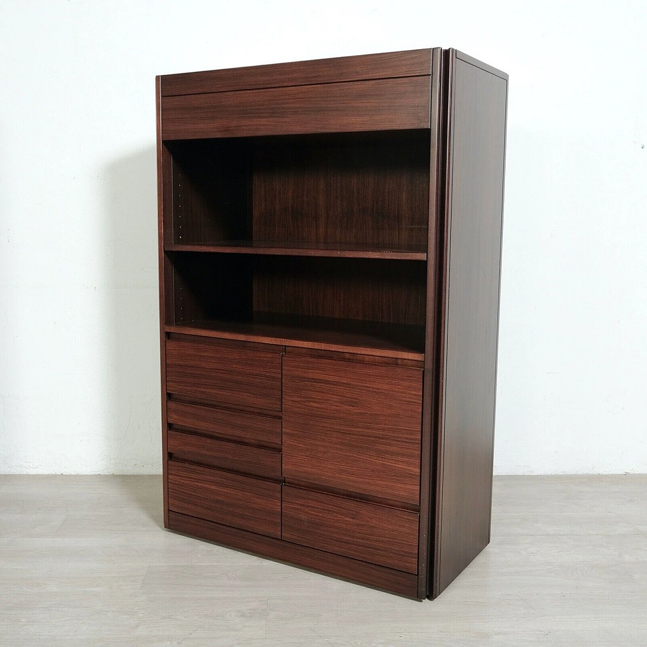 Pair of 4D modular sideboards by Mangiarotti for Molteni, 1960s 15