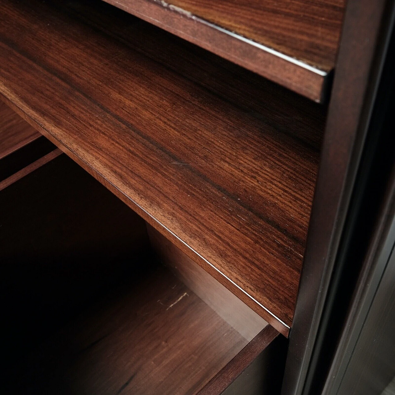 Pair of 4D modular sideboards by Mangiarotti for Molteni, 1960s 16