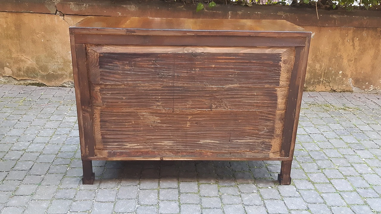 Empire Venetian walnut dresser, first half of the 19th century 2