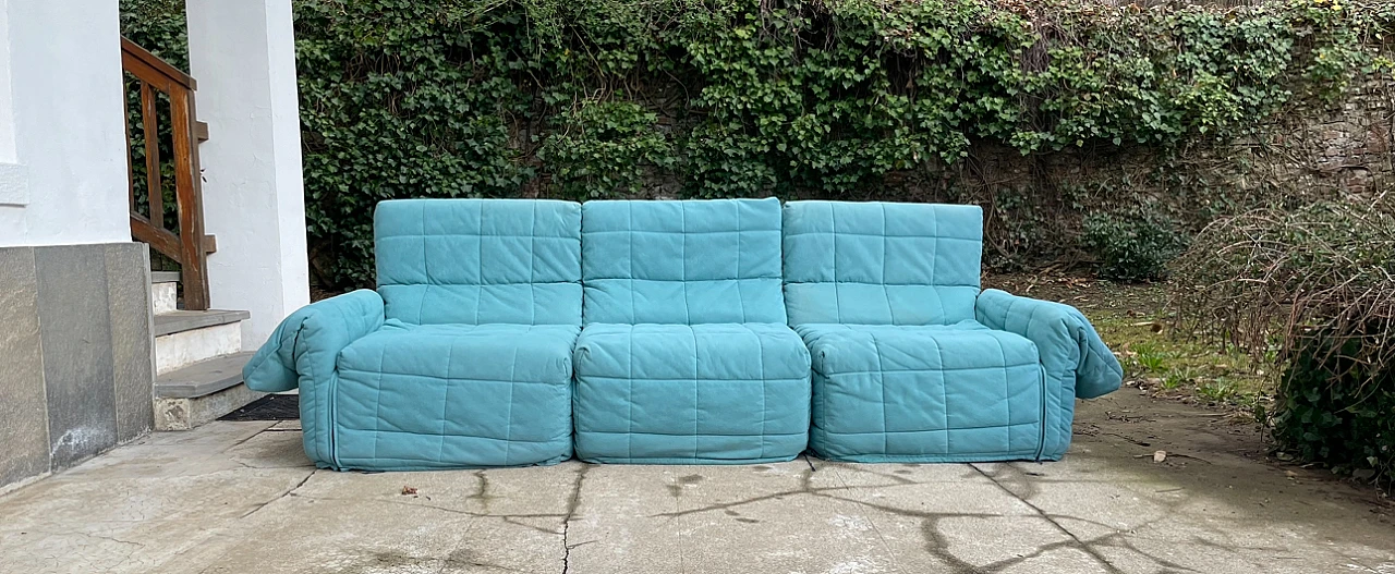 Sistema Baia sofa by Antonio Citterio for B&B Italia, 1970s 1