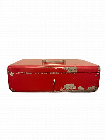 Cassetta per gli attrezzi rossa