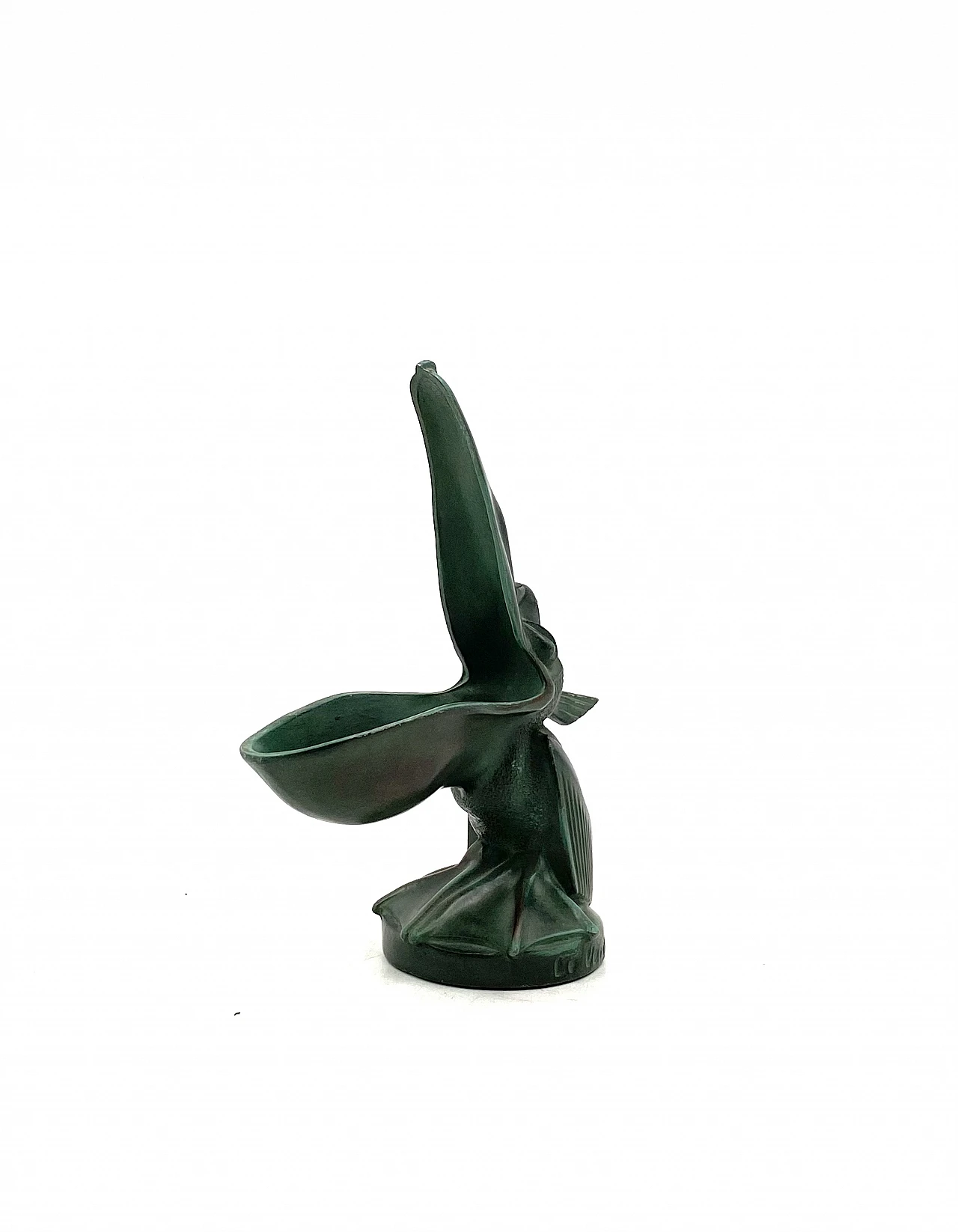 Bronze pelican-shaped ashtray by Max Le Verrier, 1920s 9