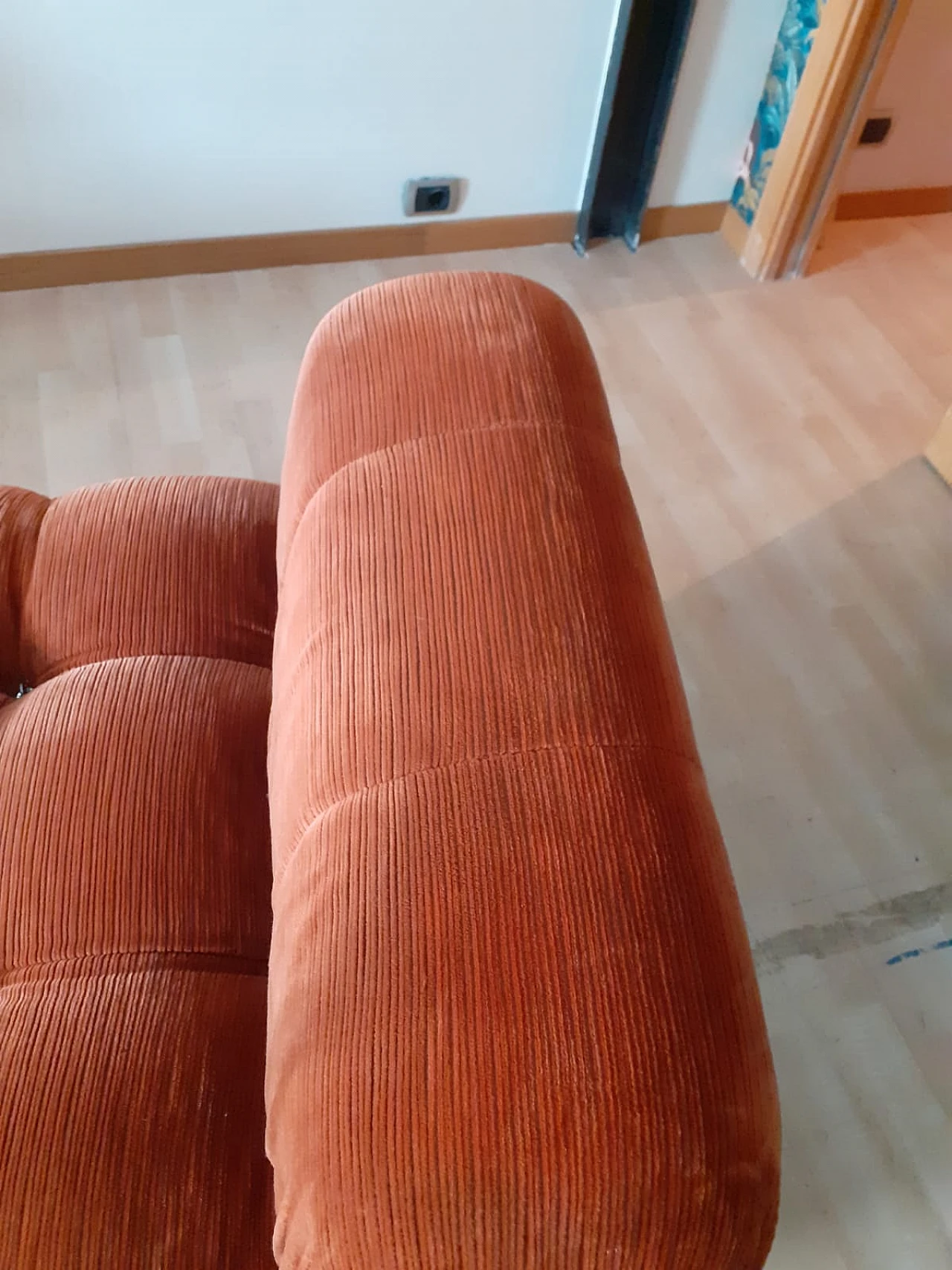 Divano modulare Camaleonda bicolore di Mario Bellini per B&B Italia, anni '70 21