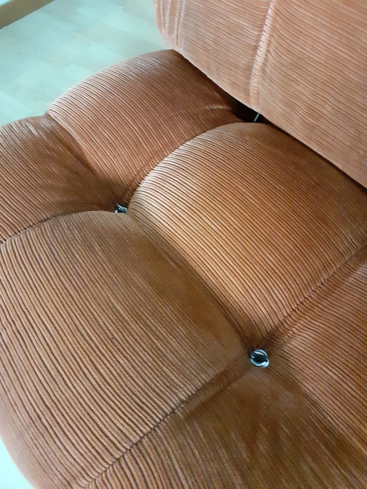 Divano modulare Camaleonda bicolore di Mario Bellini per B&B Italia, anni '70 22