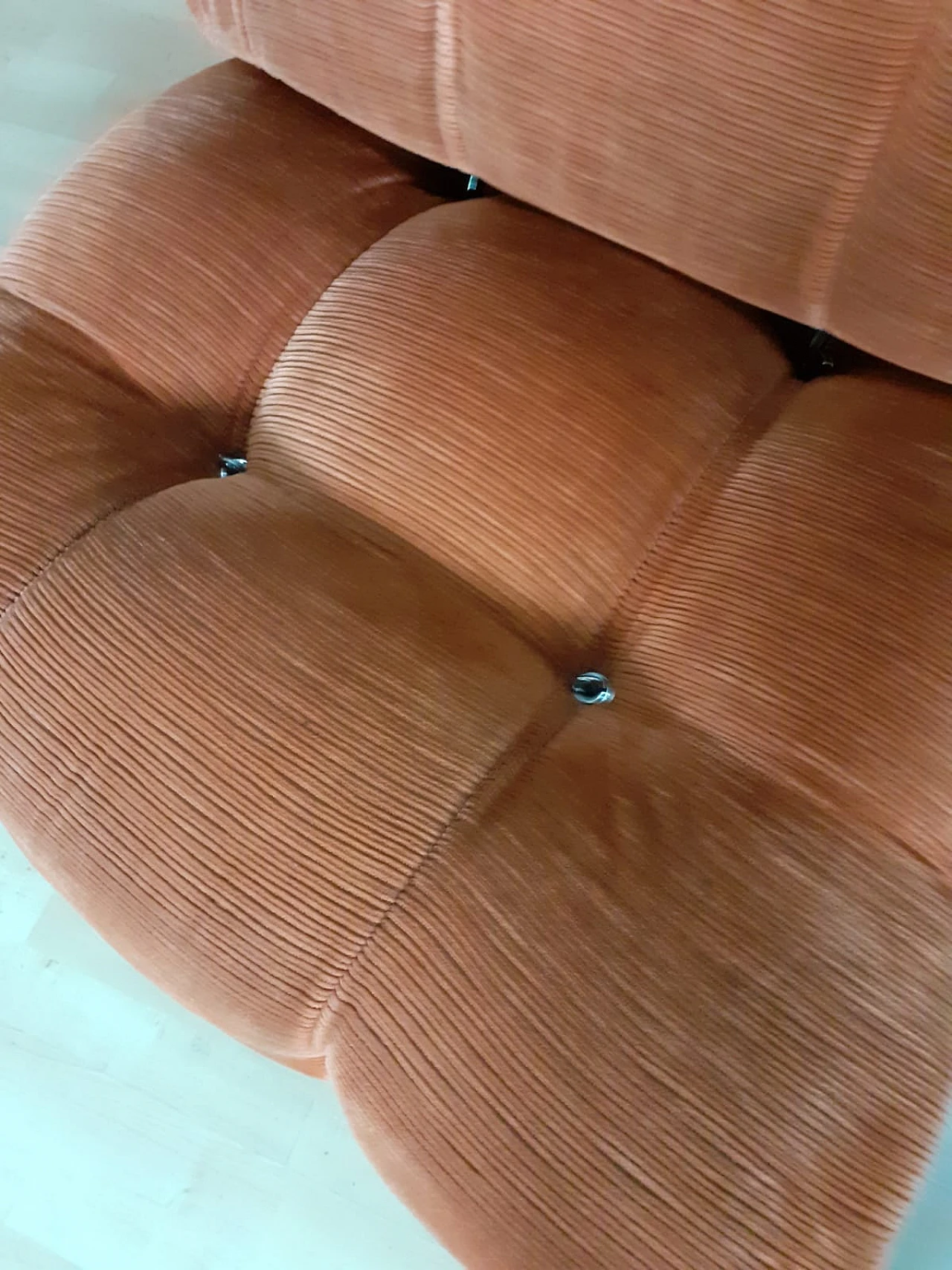 Divano modulare Camaleonda bicolore di Mario Bellini per B&B Italia, anni '70 23