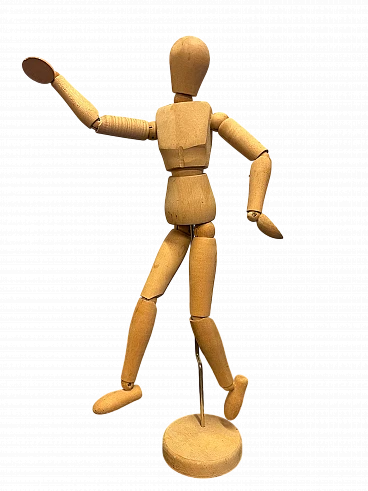 Scultura antropomorfa in legno