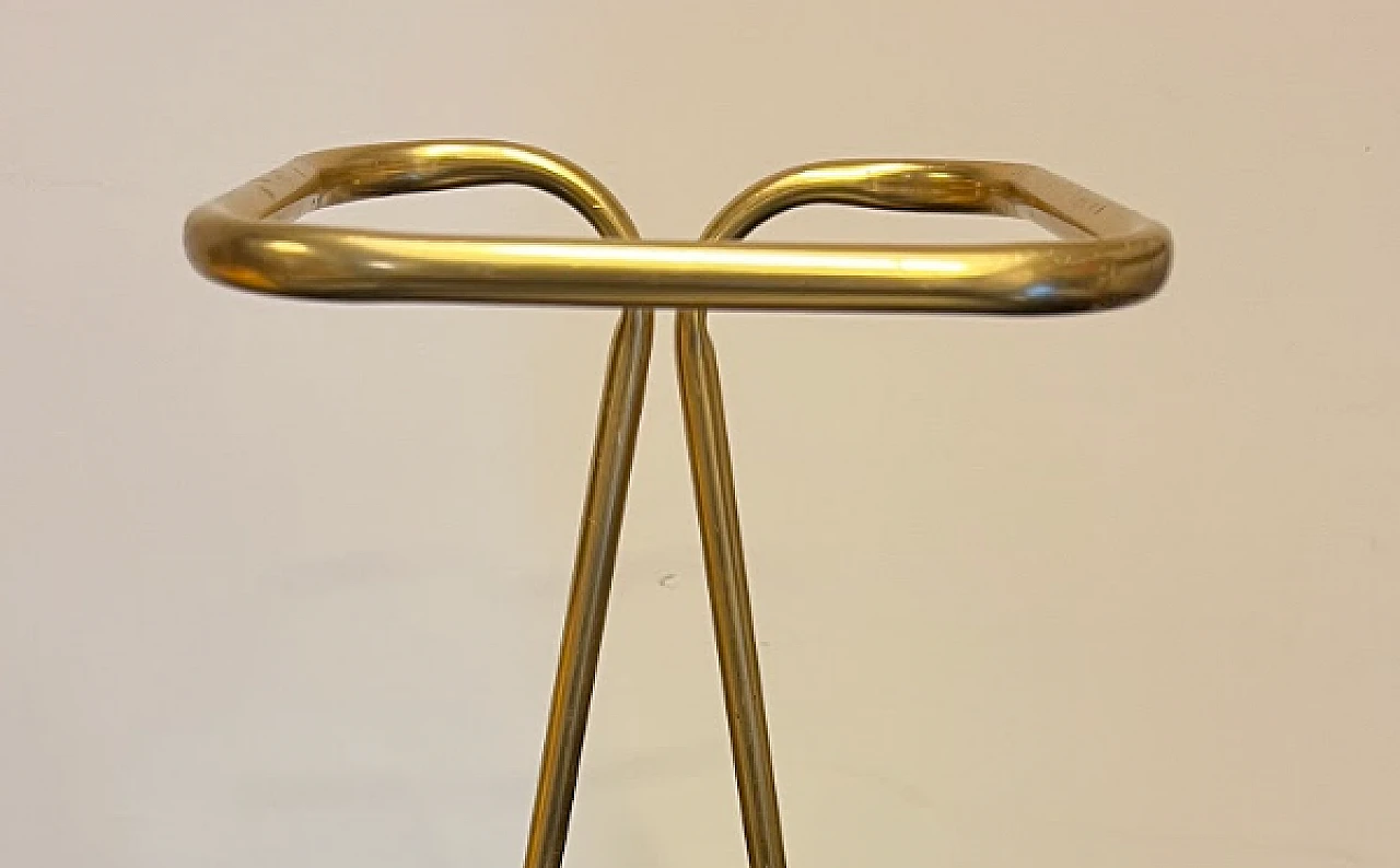 Umbrella stand in brass and metal 3