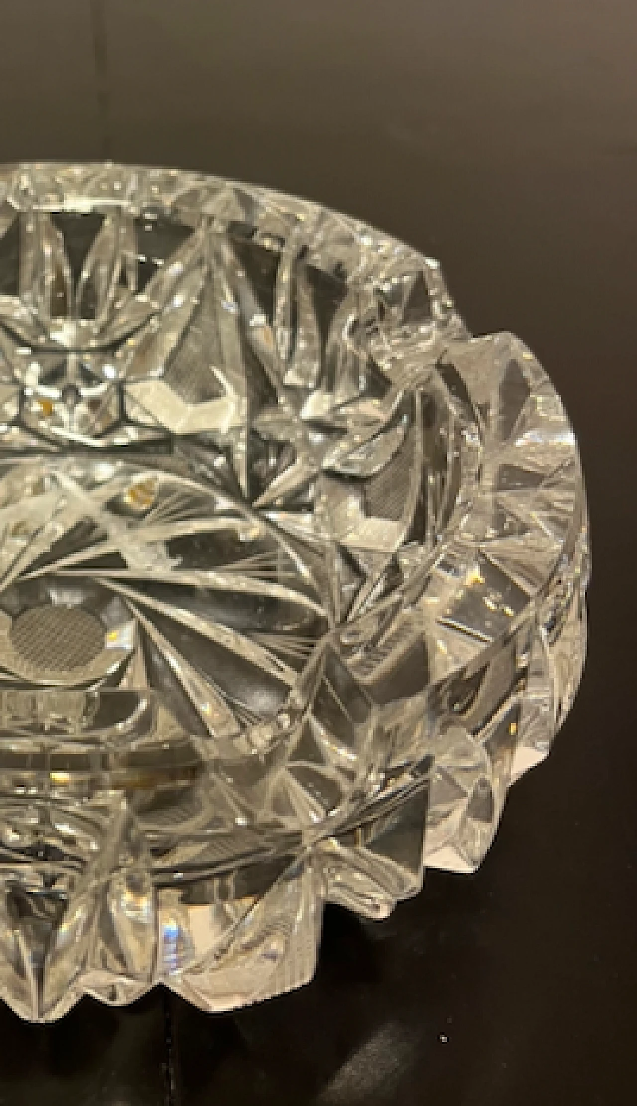 Piatto di cristallo 2