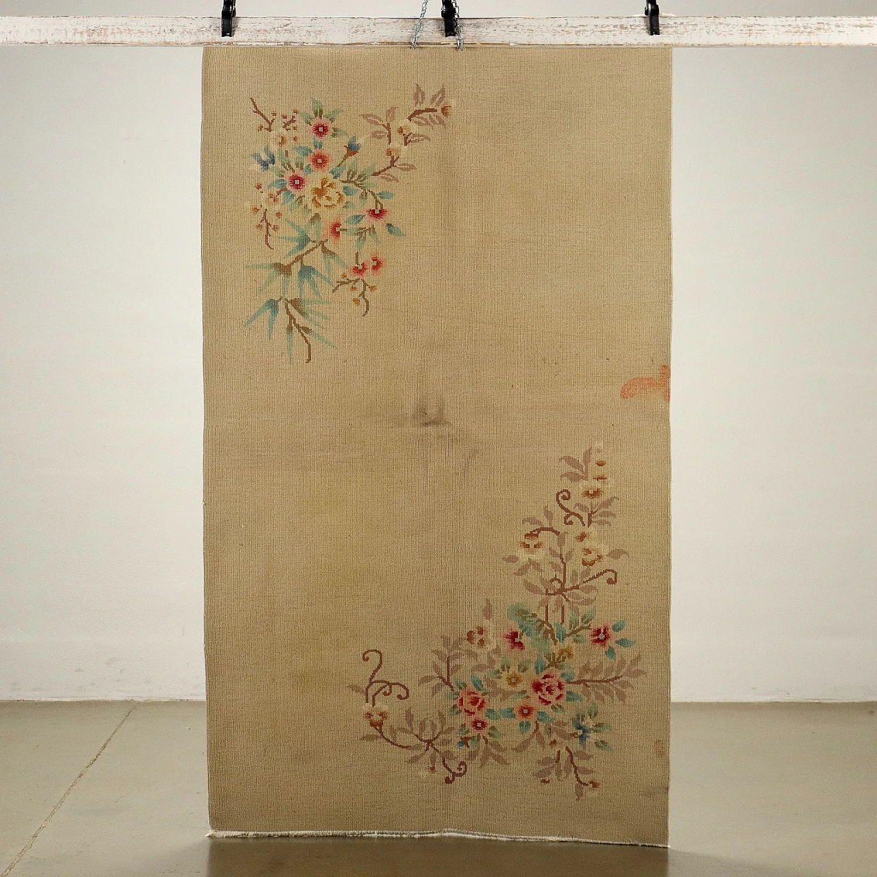 Chinese Peking carpet in cotton and wool, 2000s 6