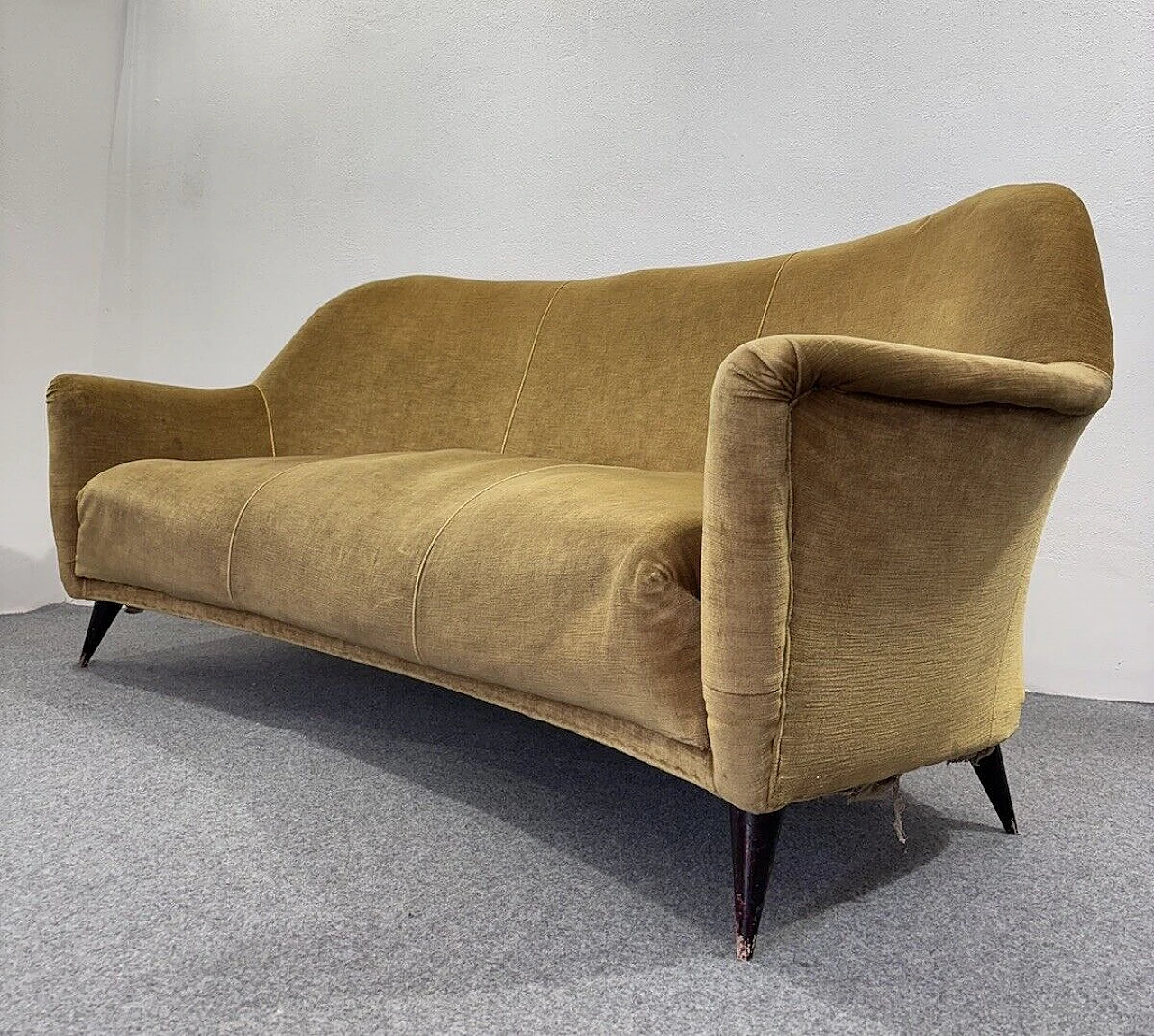 Three-seater sofa by Gio Ponti for Casa & Giardino, 1950s 1