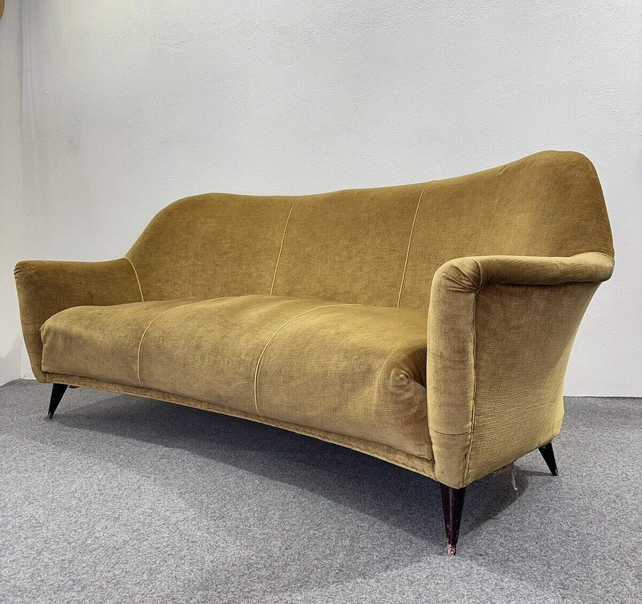 Three-seater sofa by Gio Ponti for Casa & Giardino, 1950s 3