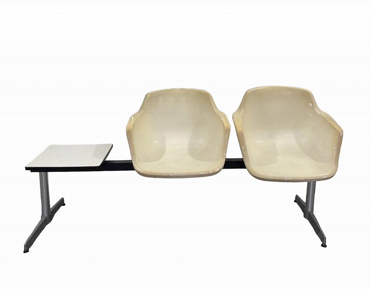 Panca da aeroporto Tandem di Charles e Ray Eames per Herman Miller 13