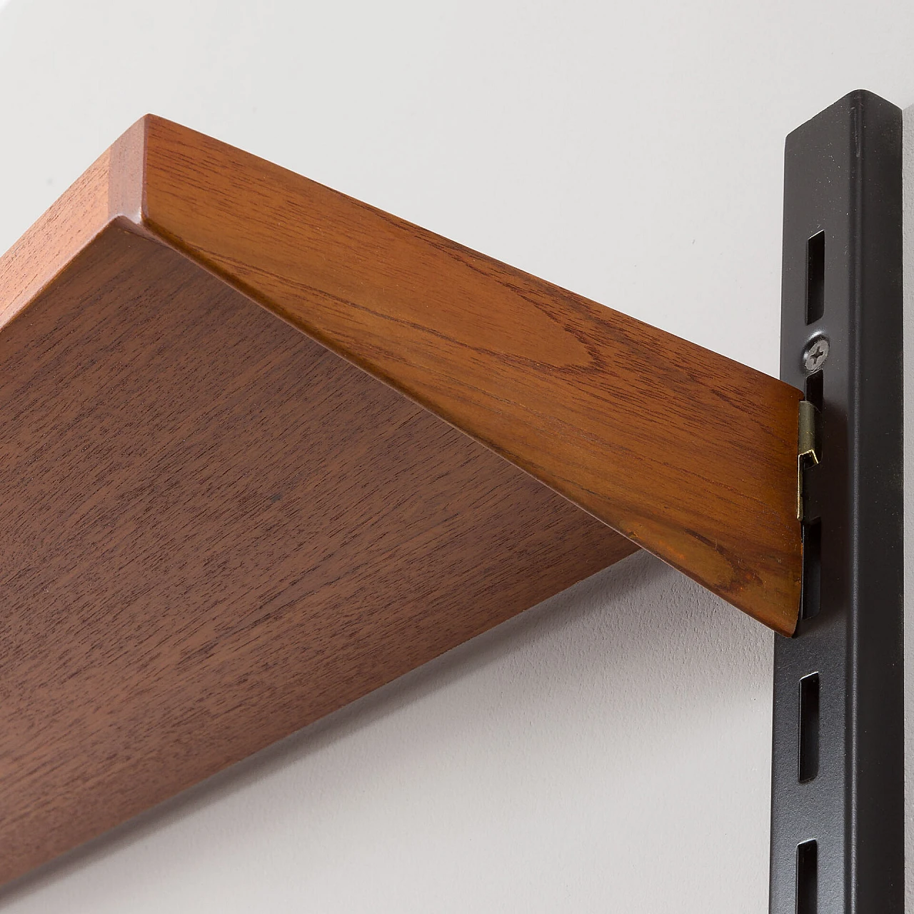 Teak and metal bookcase by Kai Kristiansen for FM Møbler, 1960s 13