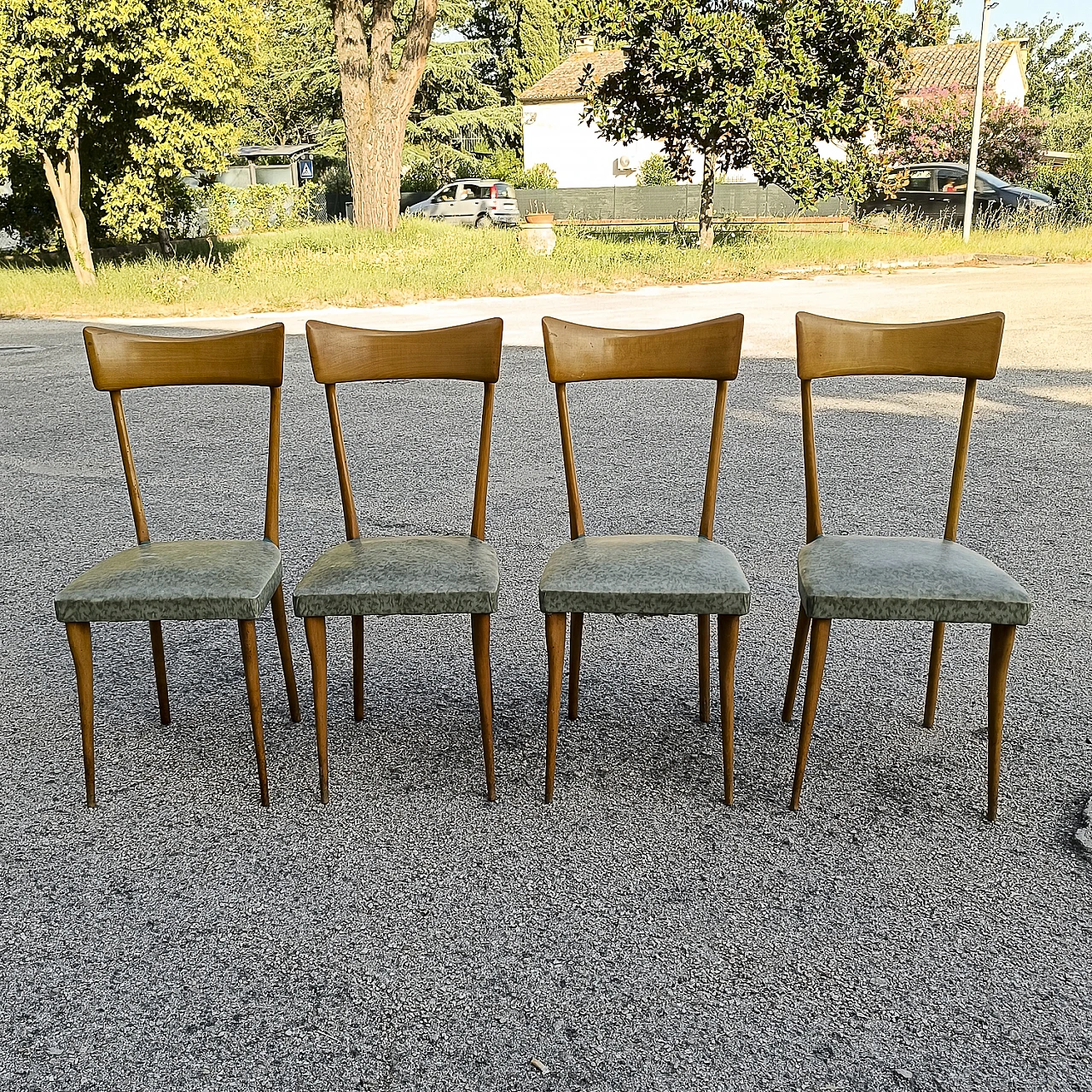 4 Butterfly chairs by Ico Parisi, 1950s 1