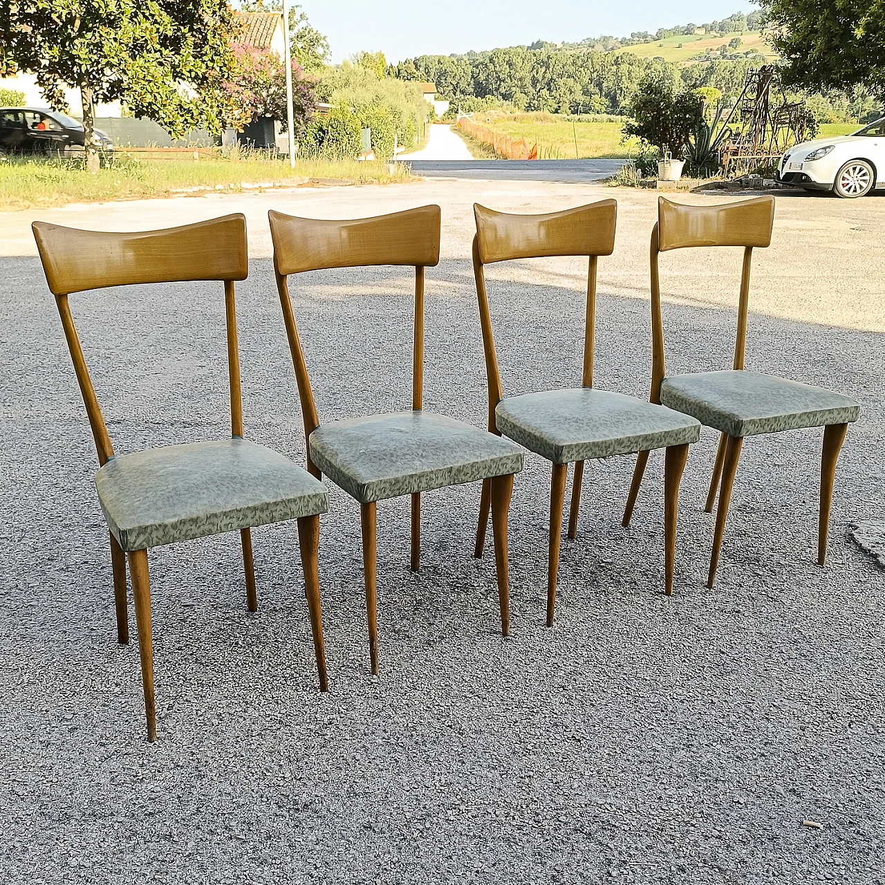 4 Butterfly chairs by Ico Parisi, 1950s 2