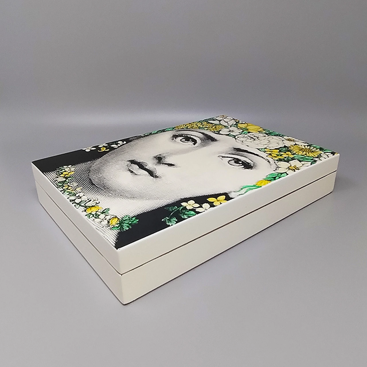 Box with playing cards, dice and chips by P. Fornasetti, 1960s 2