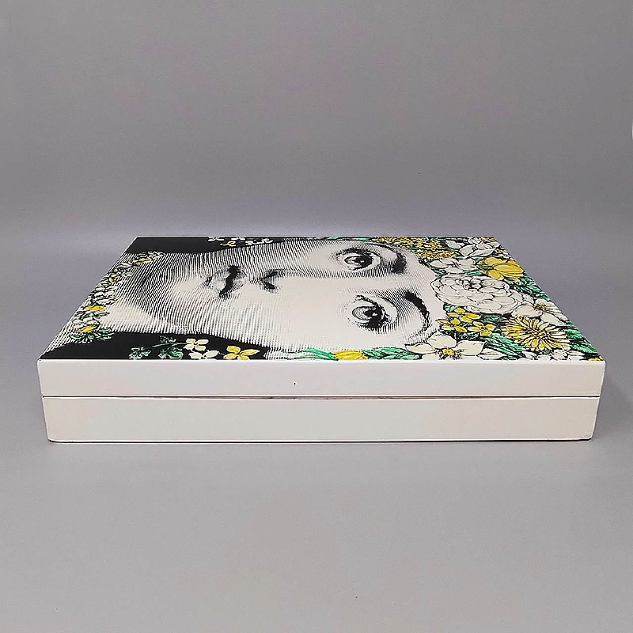 Box with playing cards, dice and chips by P. Fornasetti, 1960s 4