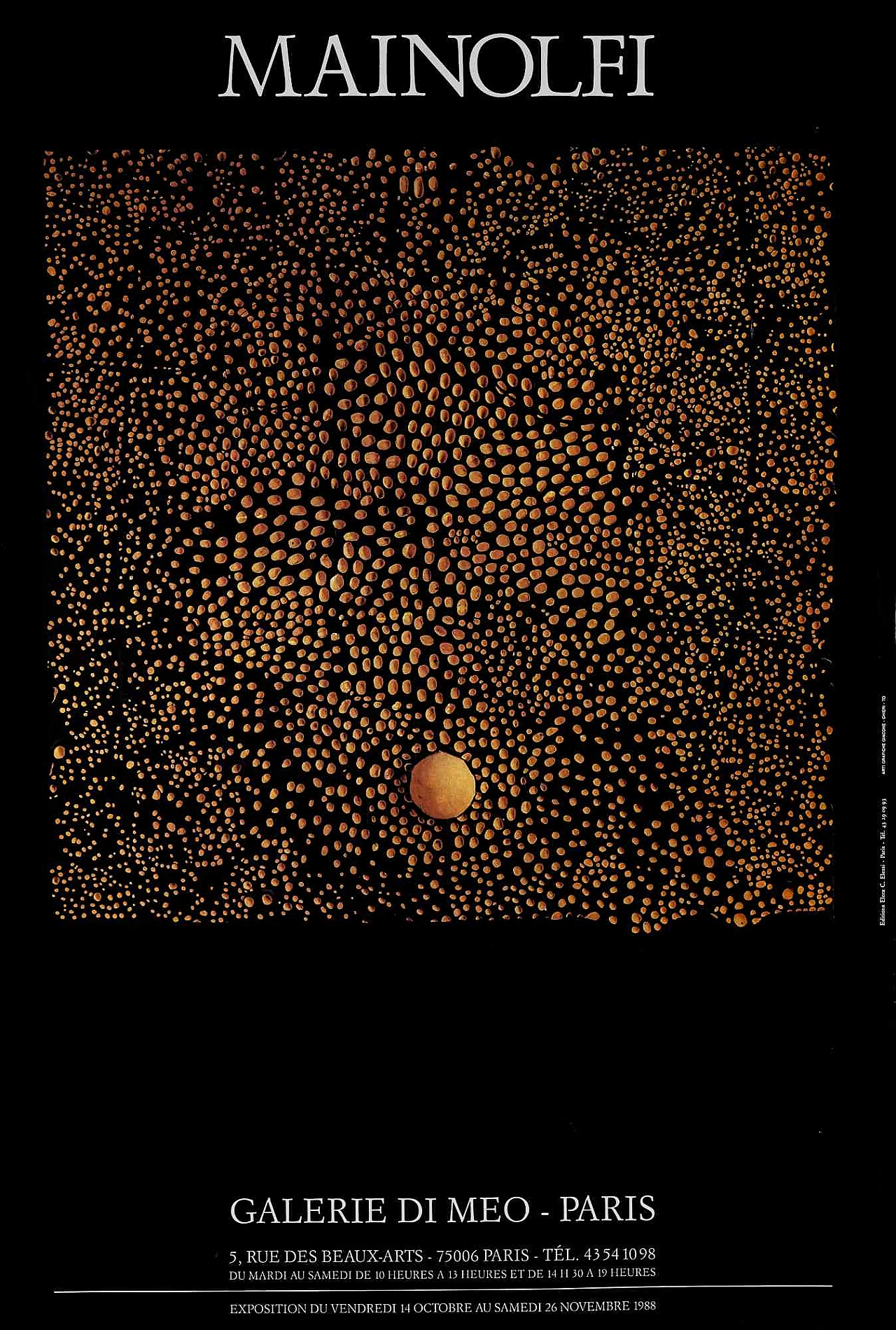 Mainolfi - Galerie Di Meo, Paris 1980s-1990s 1